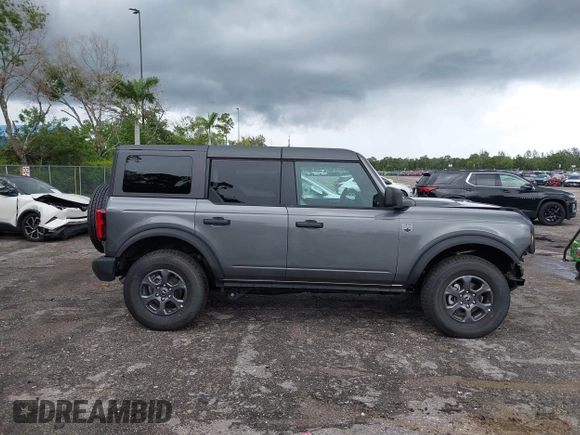 2025 Ford Bronco Big Bend with VIN 1FMDE7BH7SLA43844, listed as a IAAI auction lot 42816053 with 3,401 mi miles and . Bid and sale history available at DreamBid. Image 14.