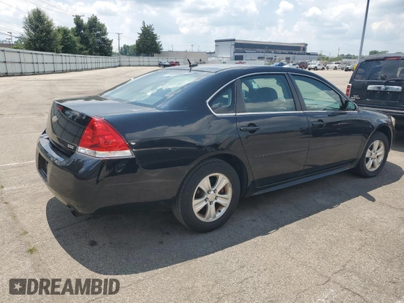 2014 Chevrolet Impala LS with VIN 2G1WA5E32E1103464, listed as a Copart auction lot 64489035 with Not provided miles and Clean title. Bid and sale history available at DreamBid. Image 3.