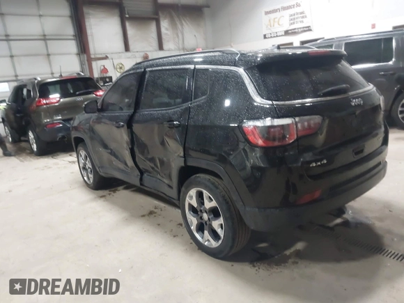 2020 Jeep Compass Limited z VIN 3C4NJDCB7LT240340, wystawiony jako IAAI lot #41919860 z przebiegiem 88 372 mil mil oraz . Historia ofert i sprzedaży dostępna na DreamBid. Obrazek 3.