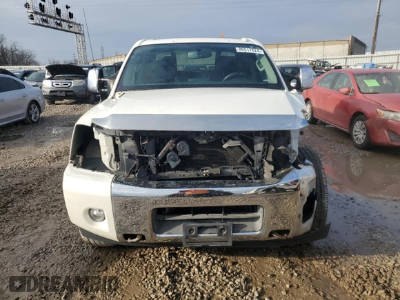 2014 Nissan Titan S with VIN 1N6AA0EC7EN503648, listed as a Copart auction lot 86517824 with 82,556 mi miles and Salvage Title. Bid and sale history available at DreamBid. Image 5.