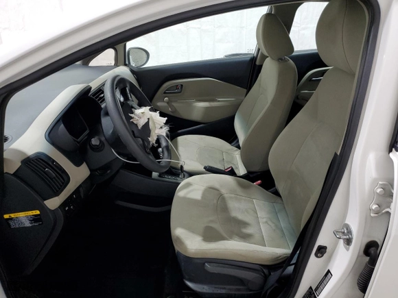 2012 Kia Rio LX with VIN KNADM4A30C6061014, listed as a Copart auction lot 50770005 with 91,472 mi miles and Salvage Title. Bid and sale history available at carsss.com. Image 7.