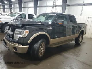 2013 Ford F-150 XL with VIN 1FTFW1ET5DKE93220, listed as a Copart auction lot 47143335 with 138,712 mi miles and Salvage Title. Bid and sale history available at carsss.com. Image 1.