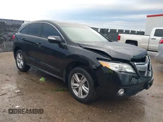 2014 Acura RDX Tech Pkg with VIN 5J8TB3H57EL011562, listed as a IAAI auction lot 41464155 with 110,555 mi miles. Bid and sale history available at carsss.com. Image 1.