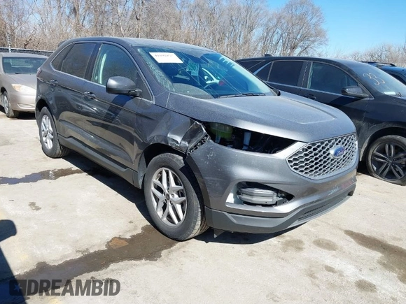 2024 Ford Edge SEL with VIN 2FMPK4J92RBA76551, listed as a IAAI auction lot 41692827 with 27,376 mi miles. Bid and sale history available at carsss.com. Image 1.