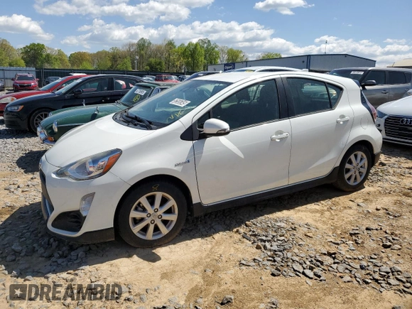 2017 Toyota Prius One with VIN JTDKDTB32H1593310, listed as a Copart auction lot 52555345 with 104,156 mi miles and Clean Title. Bid and sale history available at carsss.com. Image 1.