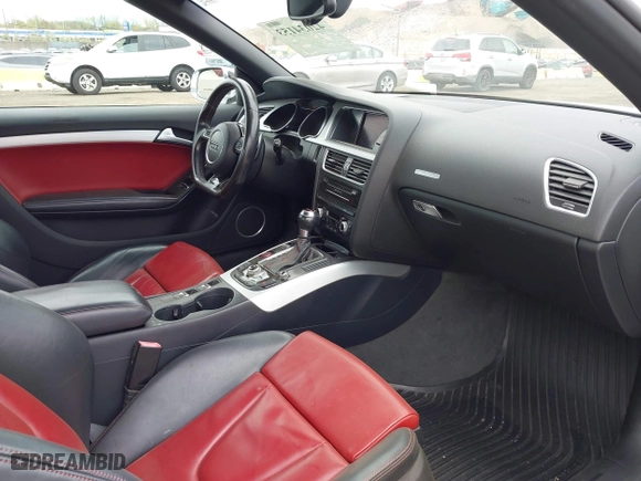 2015 Audi S5 Premium Plus with VIN WAUCGAFH2FN009433, listed as a IAAI auction lot 42034153 with 104,859 mi miles. Bid and sale history available at carsss.com. Image 5.