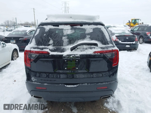 2022 GMC Acadia SLT with VIN 1GKKNMLS0NZ123738, listed as a IAAI auction lot 41256277 with 24,437 mi miles. Bid and sale history available at carsss.com. Image 17.