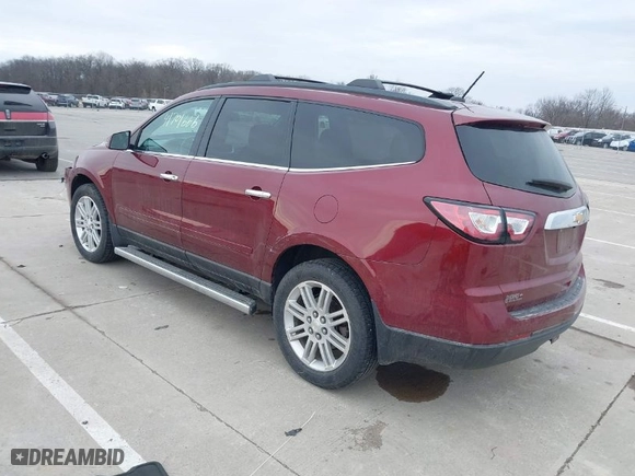 2015 Chevrolet Traverse LT with VIN 1GNKRGKD9FJ353094, listed as a IAAI auction lot 41701666 with 89,727 mi miles. Bid and sale history available at carsss.com. Image 3.