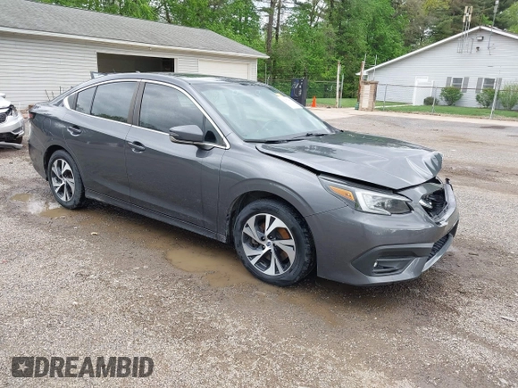 2021 Subaru Legacy Premium with VIN 4S3BWAF67M3013955, listed as a IAAI auction lot 42177463 with 93,108 mi miles and . Bid and sale history available at DreamBid. Image 1.
