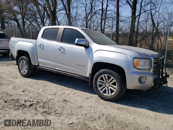 2016 GMC Canyon 4WD SLT with VIN 1GTG6DE31G1165230, listed as a Copart auction lot 48690515 with 201,161 mi miles and Salvage Title. Bid and sale history available at carsss.com. Image 4.