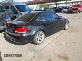 2012 BMW 1 Series 128i with VIN WBAUP9C54CVL91554, listed as a IAAI auction lot 41960036 with 111,434 mi miles and . Bid and sale history available at DreamBid. Image 4.