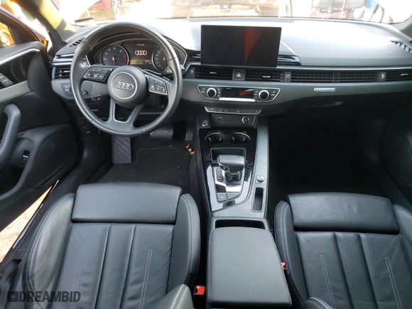 2021 Audi A4 Sedan S line Premium with VIN WAUDAAF48MA037244, listed as a Copart auction lot 80932774 with 49,923 mi miles and Salvage Title. Bid and sale history available at carsss.com. Image 8.