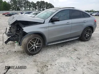 2016 Mercedes-Benz GLE 450 AMG z VIN 4JGED6EB2GA017633, wystawiony jako Copart lot #55048555 z przebiegiem 193 229 mil mil oraz Szkody całkowita. Historia ofert i sprzedaży dostępna na DreamBid. Obrazek 1.