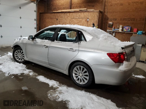 2008 Subaru Impreza Sedan (Natl) i w/Premium Pkg with VIN JF1GE61698G503203, listed as a Copart auction lot 87716435 with 160,884 mi miles and Salvage Title. Bid and sale history available at carsss.com. Image 2.