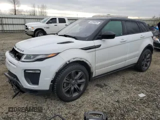 2018 Land Rover Range Rover Evoque SE Premium with VIN SALVC2RX0JH321380, listed as a Copart auction lot 43284025 with 53,788 mi miles and Salvage Title. Bid and sale history available at DreamBid. Image 1.