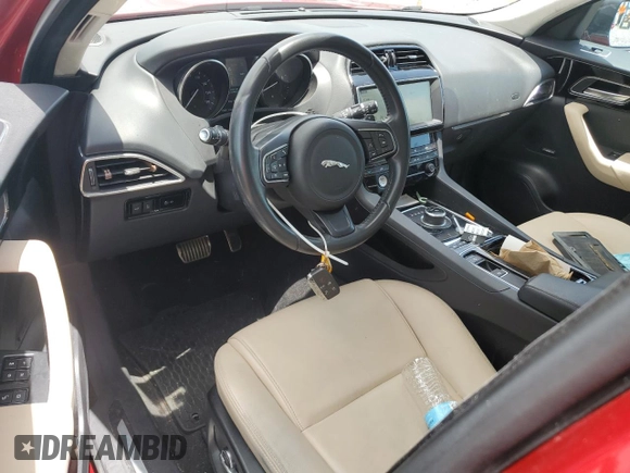 2020 Jaguar F-Pace 25t Premium with VIN SADCJ2FX6LA654904, listed as a Copart auction lot 62610455 with 82,721 mi miles and Salvage title. Bid and sale history available at DreamBid. Image 8.