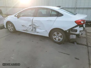 2018 Chevrolet Cruze LS with VIN 1G1BC5SMXJ7152608, listed as a Copart auction lot 50142155 with 105,766 mi miles and Non Repairable. Bid and sale history available at carsss.com. Image 2.