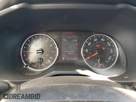 2019 Toyota RAV4 with VIN NJ1457E, listed as a Copart auction lot 50837324 with 44,266 mi miles and Salvage title. Bid and sale history available at DreamBid. Image 9.