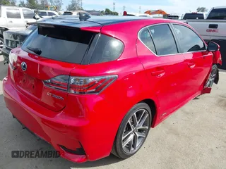 2014 Lexus CT 200h with VIN JTHKD5BH1E2181794, listed as a IAAI auction lot 41735349 with 41,146 mi miles and . Bid and sale history available at DreamBid. Image 4.