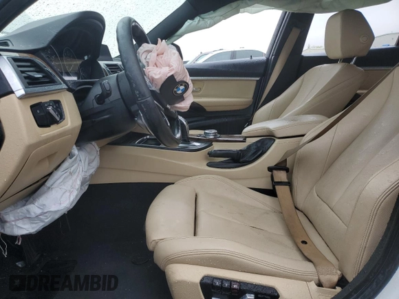 2017 BMW 3 Series 330i with VIN WBA8B9G51HNU09848, listed as a Copart auction lot 48812075 with 105,075 mi miles and Salvage Title. Bid and sale history available at carsss.com. Image 7.