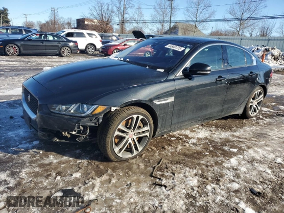 2017 Jaguar XE 35t Premium with VIN SAJAJ4BV6HA961808, listed as a Copart auction lot 44680725 with 90,212 mi miles and Salvage Title. Bid and sale history available at carsss.com. Image 1.