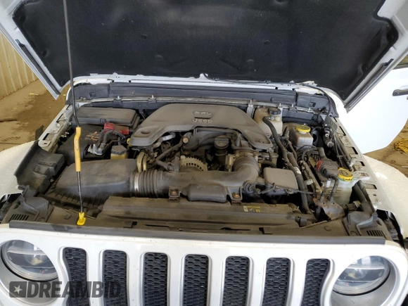 2018 Jeep Wrangler Unlimited Sahara with VIN 1C4HJXEG1JW184054, listed as a Copart auction lot 55666725 with 80,561 mi miles and Salvage title. Bid and sale history available at DreamBid. Image 12.