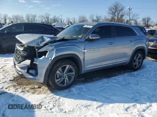 2024 Volkswagen Atlas SEL R-Line with VIN 1V2AE2CA4RC202257, listed as a Copart auction lot 41684765 with 10,968 mi miles and Salvage title. Bid and sale history available at DreamBid. Image 1.