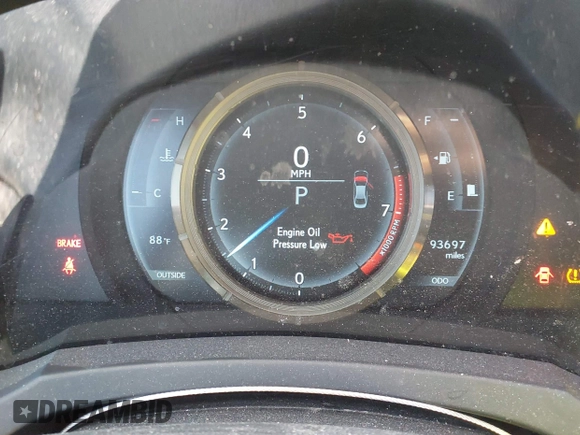 2014 Lexus IS 250 with VIN JTHCF1D25E5004471, listed as a IAAI auction lot 42058552 with 93,697 mi miles and . Bid and sale history available at DreamBid. Image 7.