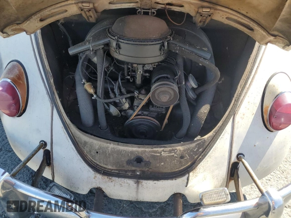 1967 Volkswagen Beetle with VIN 117164209, listed as a Copart auction lot 61490405 with 47,538 mi miles and Clean title. Bid and sale history available at DreamBid. Image 11.