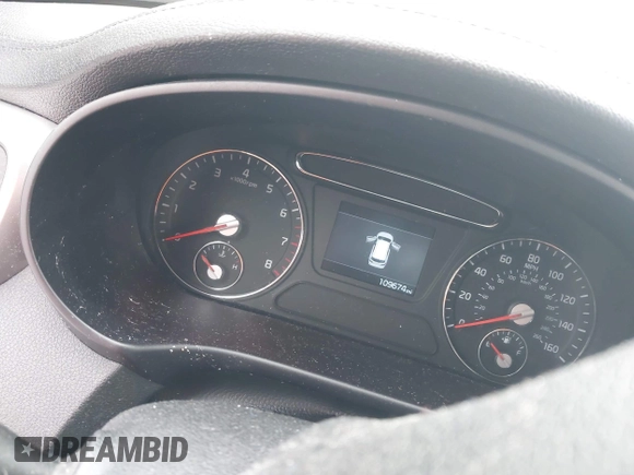 2019 Kia Sorento LX with VIN 5XYPGDA34KG540474, listed as a IAAI auction lot 41287803 with 109,674 mi miles. Bid and sale history available at carsss.com. Image 7.