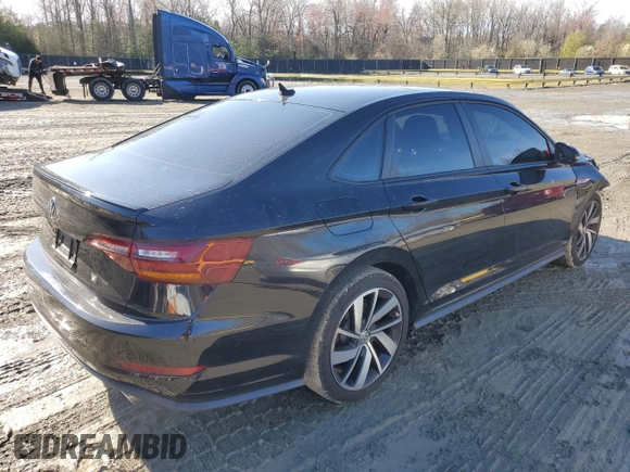 2019 Volkswagen Jetta GLI S z VIN 3VW6T7BU0KM229270, wystawiony jako Copart lot #50298575 z przebiegiem 63 608 mil mil oraz Szkoda całkowita • Salvage title. Historia ofert i sprzedaży dostępna na DreamBid. Obrazek 3.
