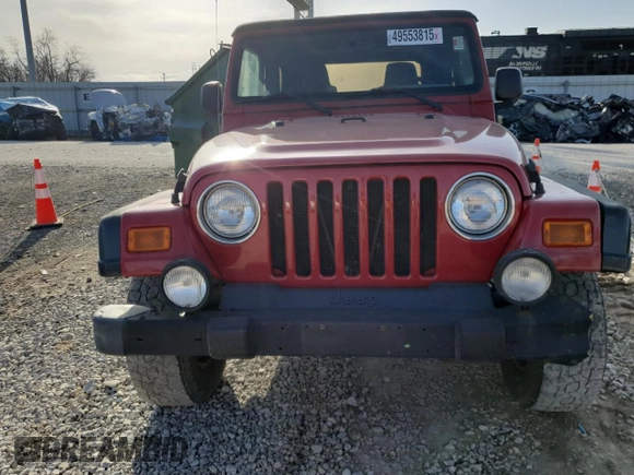2004 Jeep Wrangler X с VIN 1J4FA39S84P736382, выставлен на аукционе Copart как лот 49553815 с пробегом 162 751 миль миль и Чистый • Clean title. История ставок и продаж доступна на DreamBid. Изображение 5.