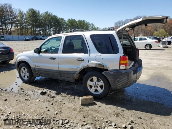 2006 Ford Escape Hybrid with VIN 1FMCU96H06KD03730, listed as a Copart auction lot 52585995 with 189,363 mi miles and Salvage title. Bid and sale history available at DreamBid. Image 2.