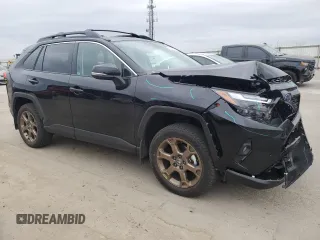 2024 Toyota RAV4 Hybrid LE with VIN 2T3UWRFV9RW188226, listed as a Copart auction lot 53516645 with 10,233 mi miles and Salvage title. Bid and sale history available at DreamBid. Image 4.