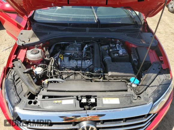 2021 Volkswagen Jetta S with VIN 3VWC57BU1MM002850, listed as a Copart auction lot 55103155 with 19,757 mi miles and Salvage title. Bid and sale history available at DreamBid. Image 11.