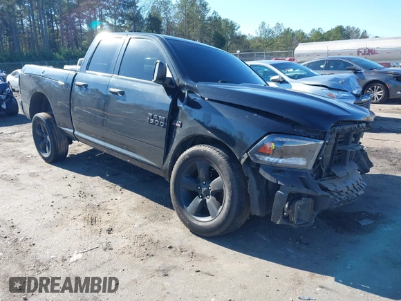 2018 Ram 1500 Express with VIN 1C6RR6FT1JS112546, listed as a IAAI auction lot 41137888 with 67,878 mi miles and . Bid and sale history available at DreamBid. Image 1.