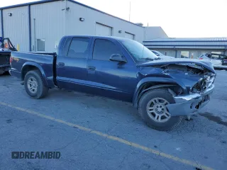 2003 Dodge Dakota SLT with VIN 1D7HL48N93S247579, listed as a Copart auction lot 41897335 with 0 mi miles and Salvage Title. Bid and sale history available at carsss.com. Image 4.