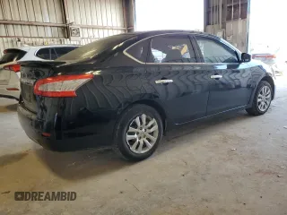2015 Nissan Sentra SV with VIN 3N1AB7AP6FY285047, listed as a Copart auction lot 54151275 with 104,978 mi miles and Salvage Title. Bid and sale history available at DreamBid. Image 3.