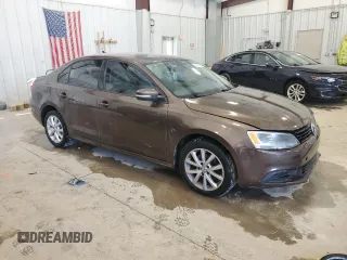 2012 Volkswagen Jetta SE z VIN 3VWDX7AJ0CM351728, wystawiony jako Copart lot #69621664 z przebiegiem 157 823 mil mil oraz Nie do naprawy • Non repairable. Historia ofert i sprzedaży dostępna na DreamBid. Obrazek 4.