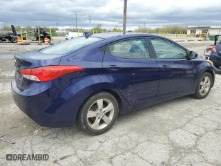 2012 Hyundai Elantra GLS PZEV with VIN 5NPDH4AE9CH099047, listed as a Copart auction lot 54048935 with 130,546 mi miles and Clean Title. Bid and sale history available at carsss.com. Image 3.