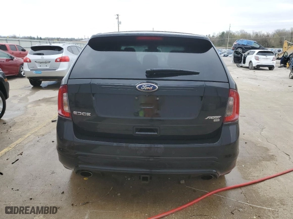 2013 Ford Edge Sport with VIN 2FMDK4AK0DBA18890, listed as a Copart auction lot 50833535 with 194,555 mi miles and Non Repairable. Bid and sale history available at carsss.com. Image 6.