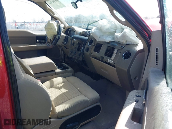 2007 Ford F-150 XLT with VIN 1FTPX14V87FA66549, listed as a IAAI auction lot 41764504 with 1 mi miles. Bid and sale history available at carsss.com. Image 5.