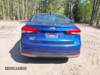 2017 Kia Forte LX with VIN 3KPFK4A70HE052223, listed as a IAAI auction lot 42036382 with 136,671 mi miles. Bid and sale history available at carsss.com. Image 16.