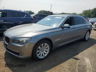 2010 BMW 7 Series 750Li xDrive with VIN WBAKC8C5XAC430699, listed as a Copart auction lot 59539825 with Not provided miles and Salvage title. Bid and sale history available at DreamBid. Image 1.