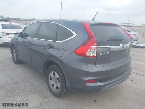 2015 Honda CR-V LX with VIN 3CZRM3H39FG713750, listed as a IAAI auction lot 41938871 with 53,141 mi miles. Bid and sale history available at carsss.com. Image 3.