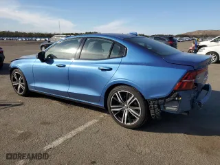 2020 Volvo S60 R-Design with VIN 7JRA22TM3LG064376, listed as a Copart auction lot 45706565 with 80,851 mi miles and Salvage Title. Bid and sale history available at carsss.com. Image 2.