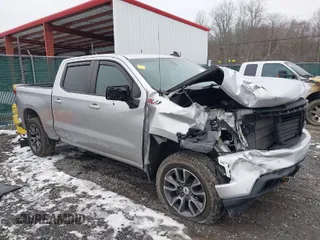 2019 Chevrolet Silverado 1500 RST with VIN 3GCUYEED5KG158481, listed as a IAAI auction lot 41164523 with 43,570 mi miles and . Bid and sale history available at DreamBid. Image 1.