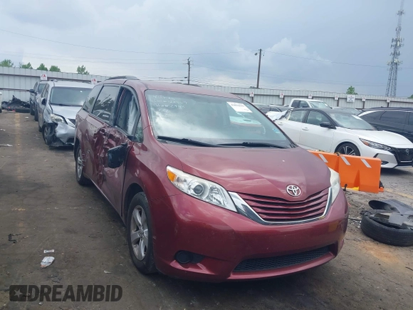 2017 Toyota Sienna LE Auto Access Seat with VIN 5TDKZ3DC6HS822945, listed as a IAAI auction lot 42094629 with 171,450 mi miles and . Bid and sale history available at DreamBid. Image 1.