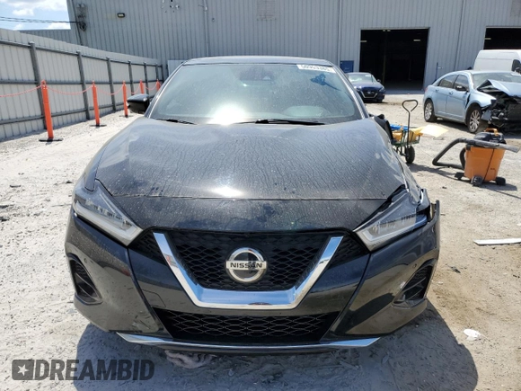 2020 Nissan Maxima SR with VIN 1N4AA6EV4LC381014, listed as a Copart auction lot 50953385 with 45,976 mi miles and Salvage Title. Bid and sale history available at DreamBid. Image 5.