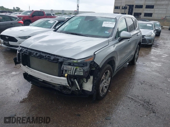 2023 Hyundai Santa Fe SE with VIN 5NMS14AJ5PH626769, listed as a IAAI auction lot 42637931 with 10,712 mi miles and . Bid and sale history available at DreamBid. Image 18.